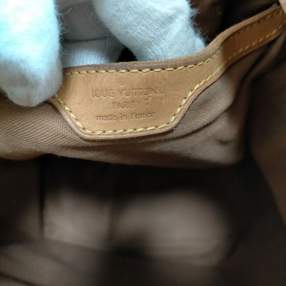 Louis Vuitton Monogram Canvas Backpack in Brown and Tan main image 4
